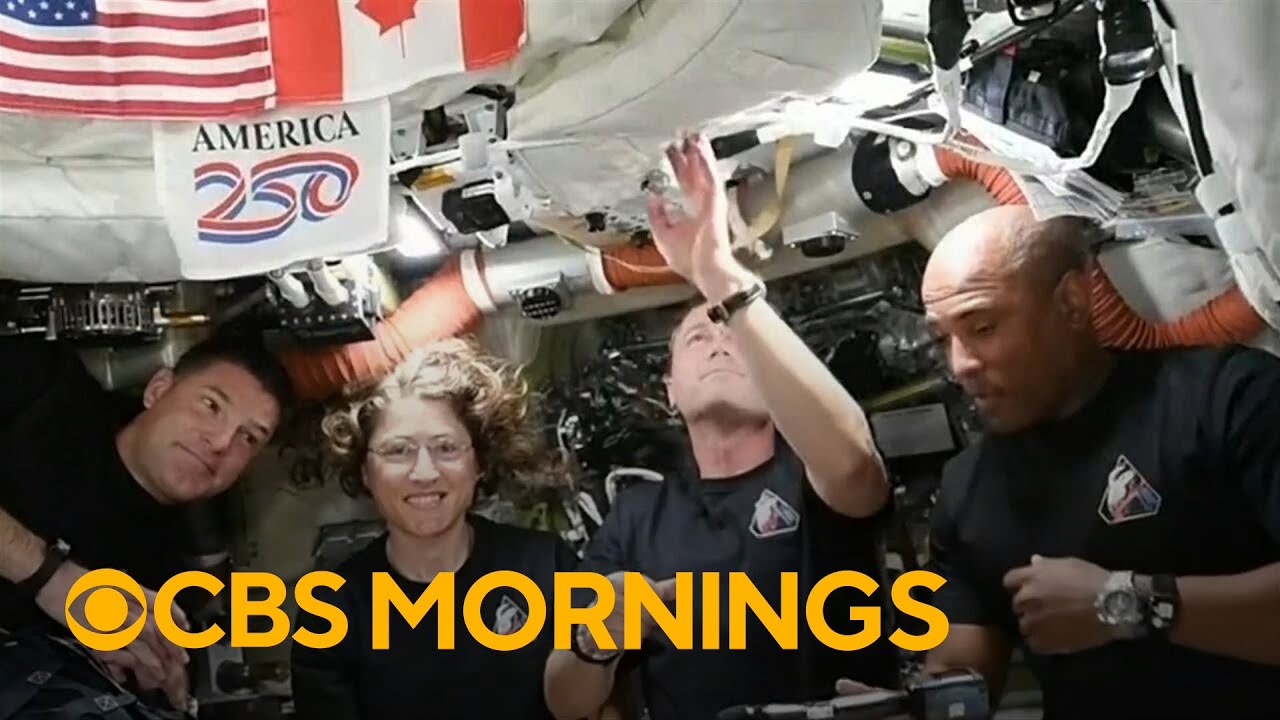 Artemis II crew headed back to Earth after lunar flyby