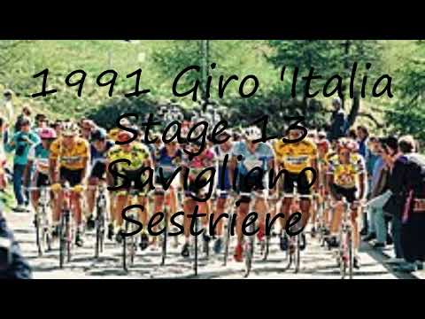 How to pronounce 1991 Giro 'Italia Stage 13 Savigliano Sestriere in Italian?