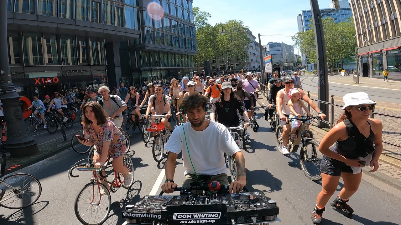 Drum & Bass On The Bike - COLOGNE