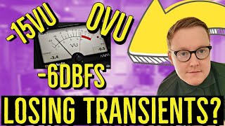 THIS is what happens to your transients when you don't gain stage analog emulation plugins 😱🤯