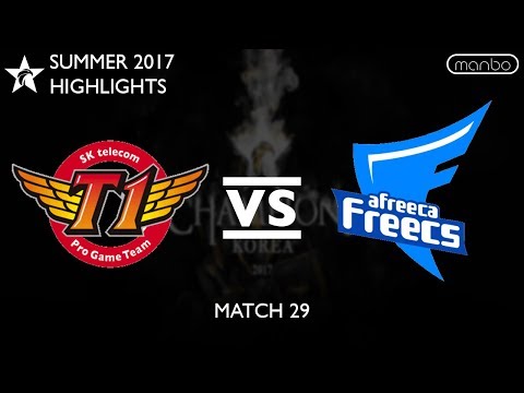 SKT vs AFS All Games Highlights LCK Summer 2017 SK Telecom T1 vs Afreeca Freecs LoL eSports