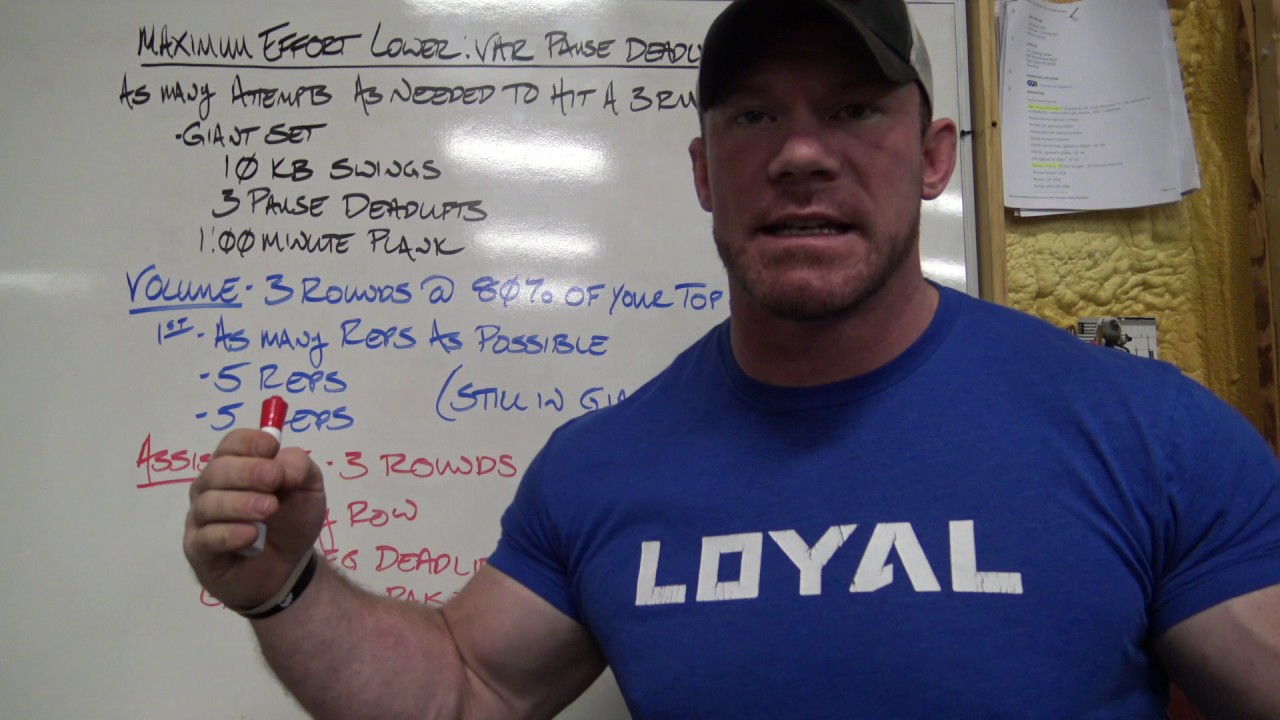 FREE STRENGTH PROGRAM!! How I Set Up the Conjugate Method