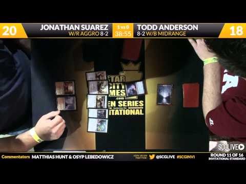 SCGINVI - Las Vegas - Round 11 - Jonthan Suarez vs Todd Anderson