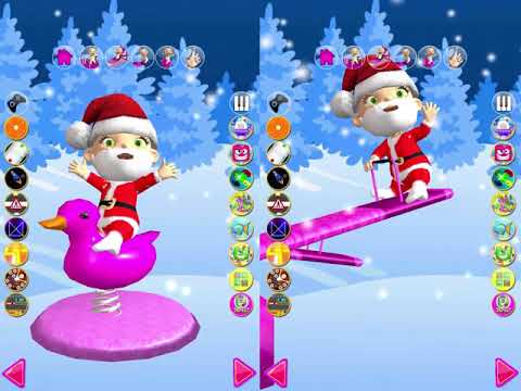 Baby Santa Claus Xmas Voice Video