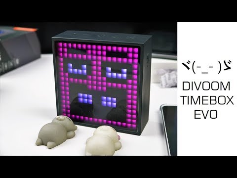 Divoom Timebox Evo - Pixel Art Bluetooth Lautsprecher - Moschuss.de