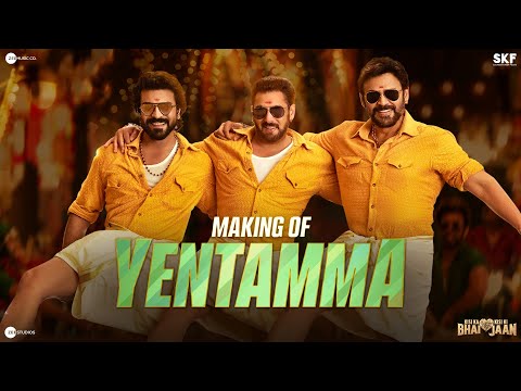 Yentamma - Making | Kisi Ka Bhai Kisi Ki Jaan | Salman Khan, Ram Charan, Pooja Hegde, Venkatesh D