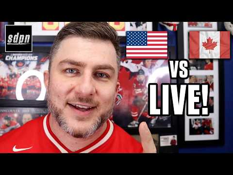 Canada vs USA | Men's Hockey Gold Medal Game | LIVE w/ Steve Dangle
