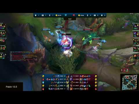 🔹[VIL] Áir🔹[KHK] SevenAr -VS- 🔸[FNCR] Rabble🔸[NORD] Woolite - LoL Ranked Replay