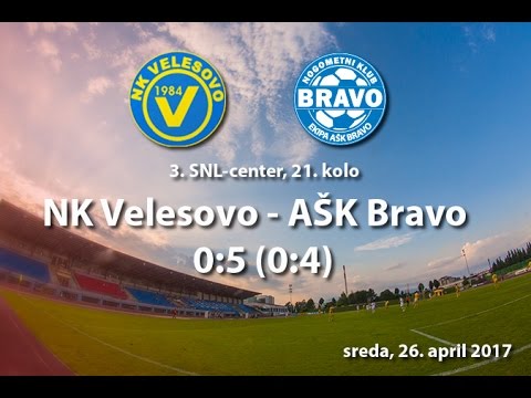 vrhunci tekme 21  kroga 3  SNL center med NK Velesovo in AŠK Bravo, april 2017