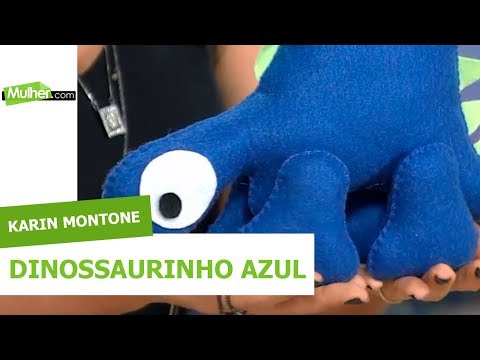 Dinossaurinho Azul - Karin Montone -  @RedeSeculo21 - 11/05/2018