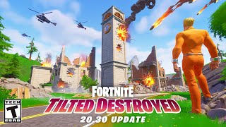 20 SECRETS In Fortnite's TILTED DESTROYED Update