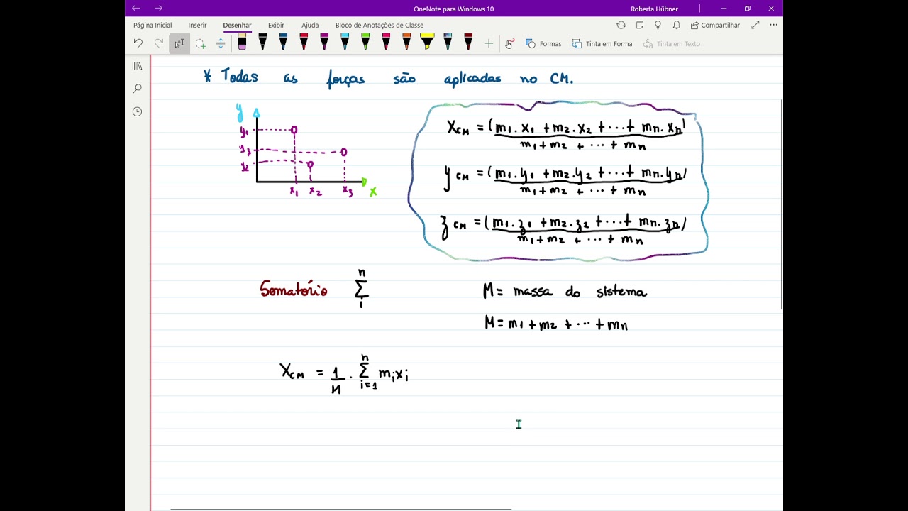 Fundamentos de Física: Capítulo 9.1 Centro de massa