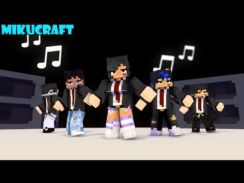 disco disco party party mashle aphmau and friends - minecraft animation #shorts