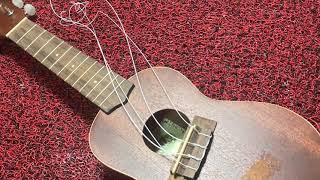 Ukulele KALA bridge repair