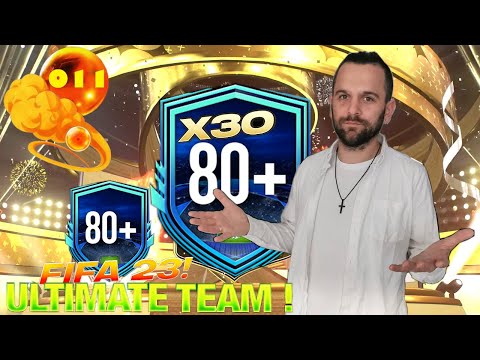 ZROBIŁEM 30 PACZEK 80+ TEST NOWEGO SBC! [#11] || FIFA 23 ULTIMATE TEAM