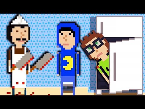 HIDING FROM THE BUTCHER!