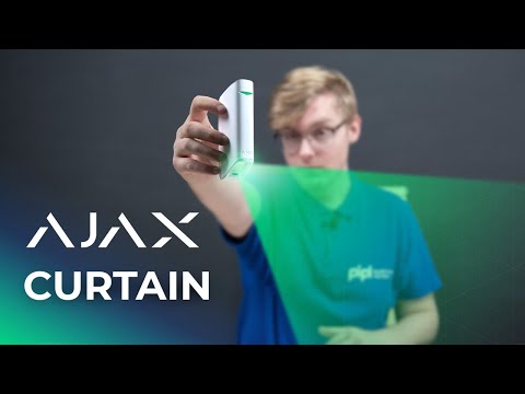 Ajax MotionProtect Plus baltas detektorius video