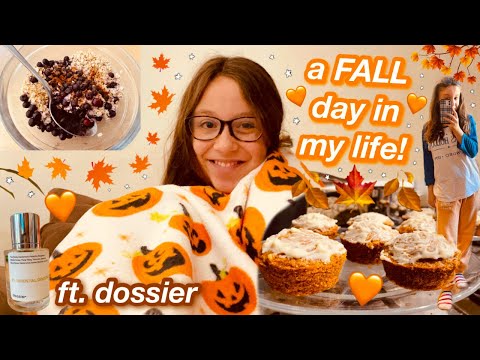 a *FALL* day in my life!! ft. dossier