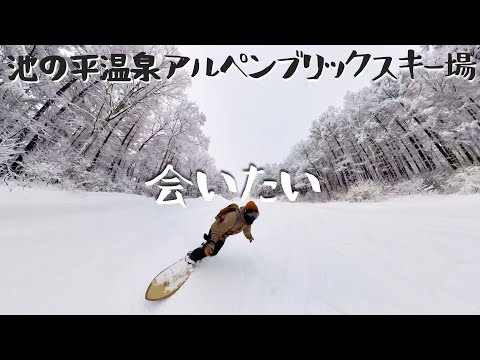 会いたい【池の平温泉アルペンブリックスキー場】2022/12/30