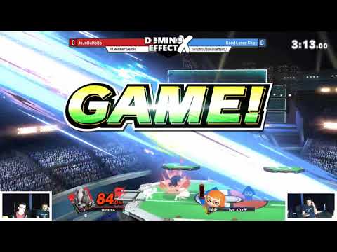 Domino Effect X [SSBU Singles] - JoJoDaHoBo (Wolf) vs. Good Loser Chaz (Inkling / Simon)