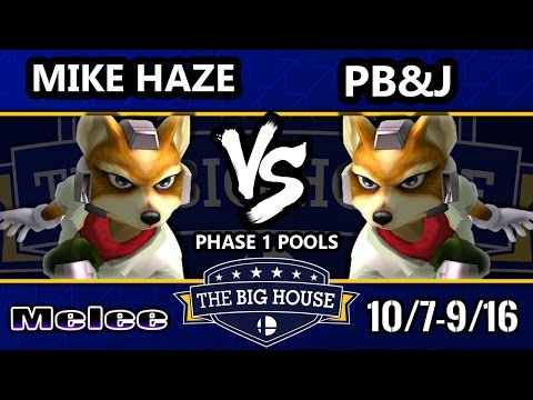 TBH6 SSBM - MikeHaze (Fox) Vs. SS | PB&J (Fox) - Smash Melee Pools
