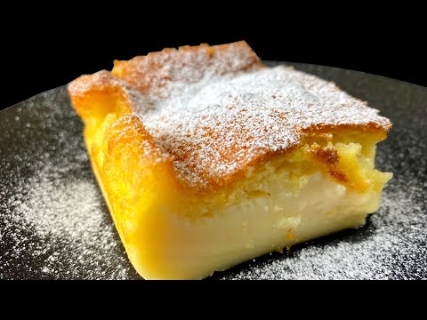 Magic Custard Cake! Famous Cake That Drives The World Crazy! Easy Quick cake recipe