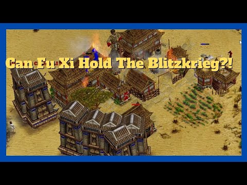 Can I Blitzkrieg Fu Xi?! | 1v1 Zeus vs Fu Xi #aom #ageofempires