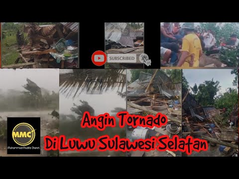 Angin Tornado di Luwu Sulawesi Selatan