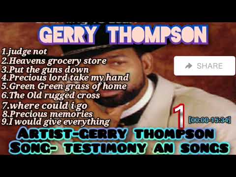 GERRY THOMPSON SONGS AND TESTIMONY #gospel_jam_nardo_23