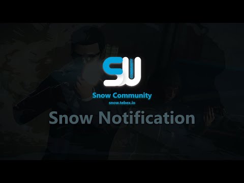 Snow Notification [PAID] thumbnail 2