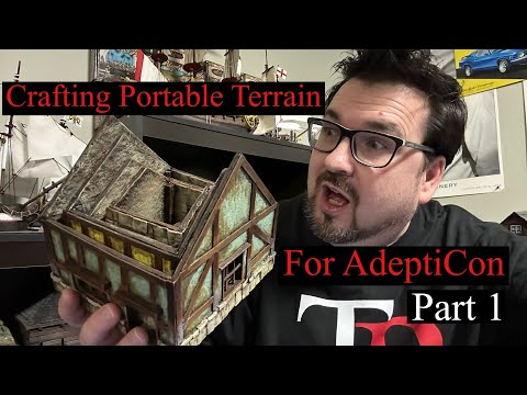 Crafting Portable Terrain For AdeptiCon Part 1