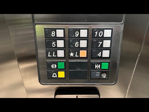 1991 Otis Series 1 Elevonic 411 Traction Elevator at Coast Hotel in Victoria BC