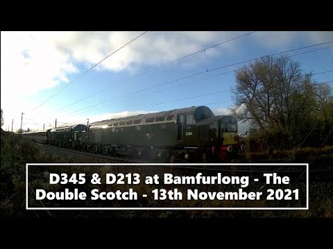 D345 & D213 at Bamfurlong - The Double Scotch - 13th November 2021