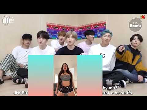 bts reagindo a tik tok brasileiro 💖