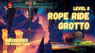 Level 8 Rope Ride Grotto • All Secrets Nikoderiko: The Magical World