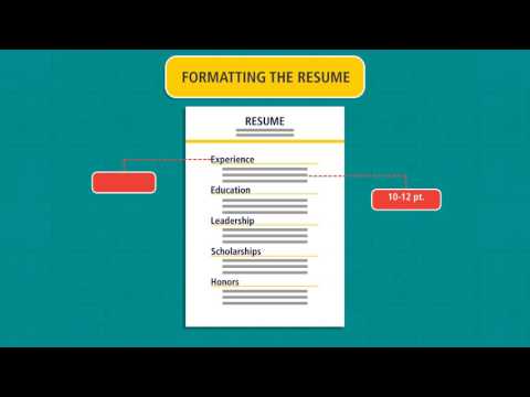 Resume Writing 101