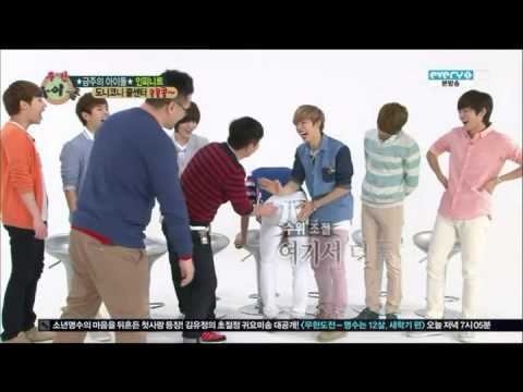 130501 Dongwoo comment on Infinite's members' butts