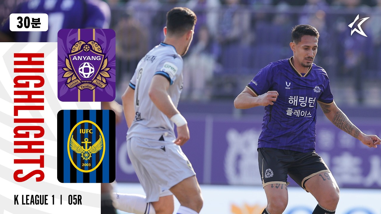 Anyang vs Incheon United Highlights