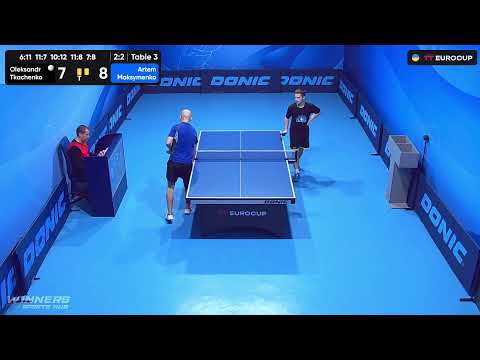 17:35 Oleksandr Тkachenko - Artem Maksymenko 16.09.2023 TT Euro.Cup Ukraine Star. Table 3