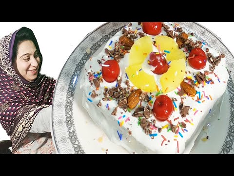 Pineapple Cake Recipe - Cake Recipe - Oven Cake Recipe by Mintoo foods