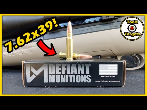 Bringin' Home The Bacon!...Defiant Munitions TCX vs Federal Power Shok 7.62x39 AMMO Test!