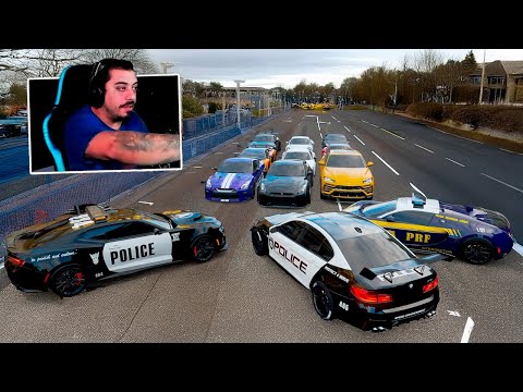 POLICE DESTRUCTION OF YOUTUBERS - FORZA HORIZON 4