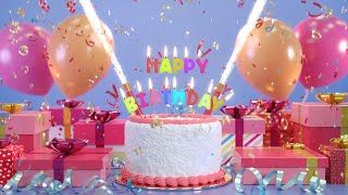 Happy Birthday To You Greeting Video Animation wit