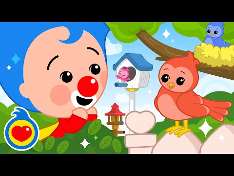 Los Pajaritos 🐦🎶 Canciones Infantiles | Plim Plim