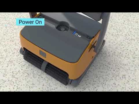 Robô Limpa Piscina Automático sem Fio