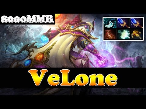 Dota 2 - VeLoNe 8000 MMR Plays Invoker vol 6 - Ranked Match Gameplay