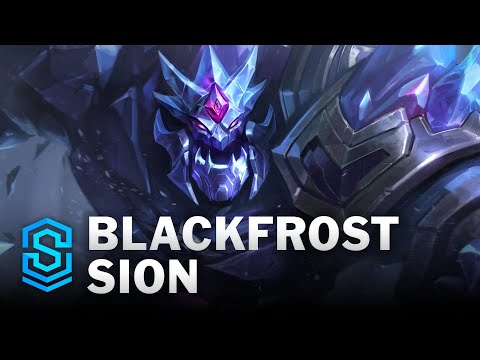 Blackfrost Sion Skin Spotlight - League of Legends