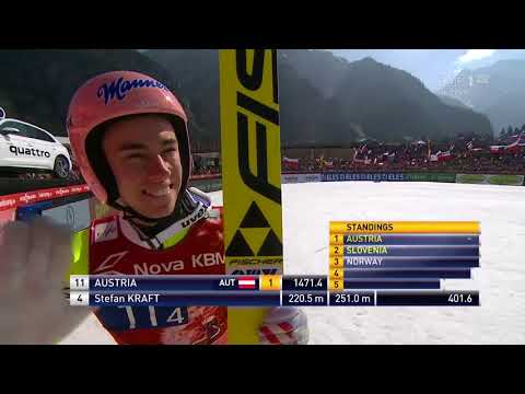 Kamil Stoch 251.5m & Stefan Kraft 251m - Planica 2017 - Team II. round