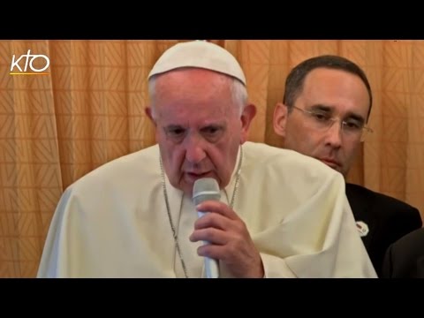 Conférence de presse du Pape François de retour d’Arménie