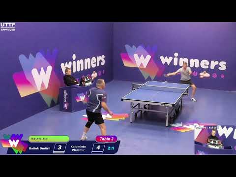 Winners League  03.04.21  Batiuk Dmitrii - Kolomiets Vladimir 18:30